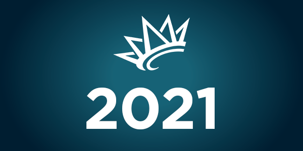 2021 with Grace crown logo